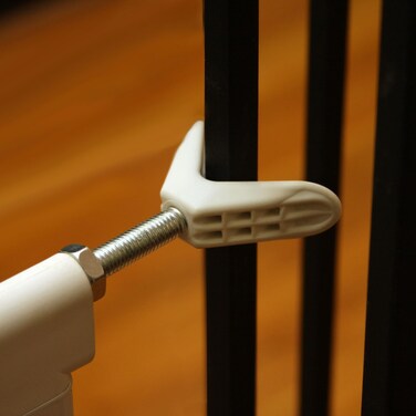 Qdos Safety YSpindles for Qdos Pressure Mount Baby Gates  Slate  Adapts Qdos Pressure Mount Gates to fit on Banisters and Spindles up to 3 in Diameter  Easy Installation  1 Pack  2 YSpindles