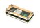 C4 Labs Zebra Zero for Raspberry Pi Zero  Wood T2  with Heatsinks