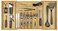 KitchenEdge Premium Silverware Flatware and Utensil Organizer for Kitchen Drawers Expandable to 33 Inches Wide 11 Compartments 100 Bamboo