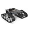 Tracked Robot Smart Car Platform Metal Aluminium Alloy Tank Chassis with Powerful Dual DC 9V Motor for Arduino Raspberry Pi DIY STEM Education Easy Assembly 110x98x45inch 3Lb Assembled