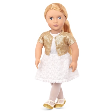 Our Generation Holiday HopeHoliday Doll in Sequin Outfit 18