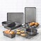 Chicago Metallic Professional NonStick 8Piece Bakeware Set Silver