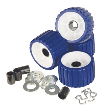 CE Smith  29320 Ribbed Roller Kit  Blue