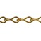 Perfection Chain Products 11601 16 Single Jack Chain Brass Clean 25 FT Bag