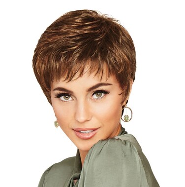 Raquel Welch Winner Petite Cap Boy Cut Wigs  R10 Chestnut