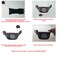 RuenTech Bands for Polar M400  M430 Watch Strap Replacement Soft Silicone Wristband Sports Band for Polar M400 and M430 GPS Smart Sports WatchBlack M5580