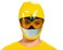 Disguise Yellow Ranger Beast Morpher Kids Half Mask