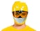 Disguise Yellow Ranger Beast Morpher Kids Half Mask