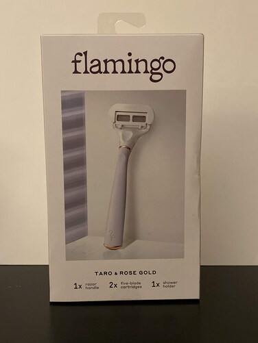 Flamingo Womens Razor Set Pomelo  Silver