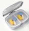 Pill boxAmericanbird pill boxpill caseRectangular pocket pill boxcaseTwo Compartments for Keeping Pill boxcase