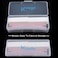 Kissbuty 12PCSBox Mixed Nail File Manicure Pedicure 2pcs White Buffer Block5pcs Emery Board Black5pcs Emery Board White Nail Files