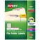 Avery 5066 Permanent Filing Labels 13 Cut 1500BX Red