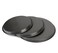 Bekith 3Piece Set Nonstick Pizza Pan Round Premium Bakeware Black