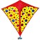 ZHUOYUE Diamond Kite for Kids and Adults 31x31 inch Easy to Fly Single Line Kites with Long Tail and Spool for Beginner