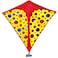ZHUOYUE Diamond Kite for Kids and Adults 31x31 inch Easy to Fly Single Line Kites with Long Tail and Spool for Beginner
