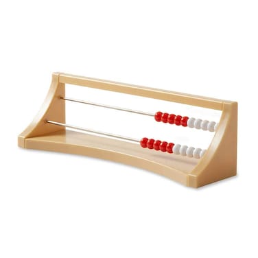 hand2mind 20 Bead Plastic Rekenrek Abacus for Kids Math Math Manipulatives Kindergarten Counting Rack for Kids Counters for Kids Math Educational Toys for Elementary Kids Set of 1