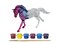 Breyer Stablemates Suncatcher Horse Craft Set  5 Piece Set  132 Scale  Model 4210 Multicolor