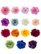 Outus 15 Pieces Hair Accessories Rose Hairpin Mexican Flower Pin Medium Brooch for Wedding Halloween Fresh Colors