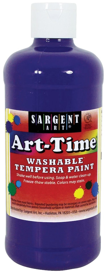 Sargent Art ArtTime Washable Tempera Paint Violet 16 oz