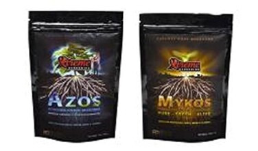 Xtreme Gardening Bundle  Azos 12oz  Mykos Granular 22lb