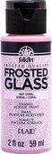 FolkArt Frosted Coral Enamel Paint 2 oz 2 Fl Oz