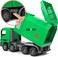 Click N Play FrictionPowered Toy Truck Green  Garbage Truck Toys Trash Truck Toy Car Kid Toy Toddler Toy Farm Toys  TonkaInspired Dump Truck Toy  BigLarge Toy Trucks for BoysGirls