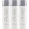 Pure By Gloss Conditioner  Fresh Lemon Scent  for All Hair Types  Cruelty Free and Paraben Free  Luxurious Moisturizing Softening  Detangling Formula  for Men and Women  85oz Each  3 Pack