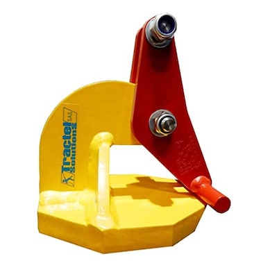 Tractel Horizontal Lifting Plate Clamp  1 Ton  2200 lbs Capacity  Jaw Opening 0120mm 04 34 in  Industrial Grade Clamp Topal TLH1 ANSI B3020 Standards  51048