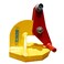 Tractel Horizontal Lifting Plate Clamp  1 Ton  2200 lbs  Jaw Opening 060mm 02 38 in  Industrial Grade Clamp Topal TLH1 ANSI B3020 Standards  51038