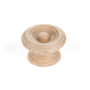 Richelieu Hardware BP81820838150 Bourgogne Collection 1 12inch 38 mm Unfinished Maple Eclectic Cabinet and Drawer Knob for Kitchen Bathroom and Furniture