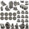 Mantic MGHB201 Hellboy Board GameCounter Upgrade Set Unpainted