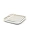 SAMMART Collapsible Dish Drainer with Drainer Board  Foldable Drying Rack Set  Portable Dinnerware Organizer  Space Saving Kitchen Storage Tray 1 Grey