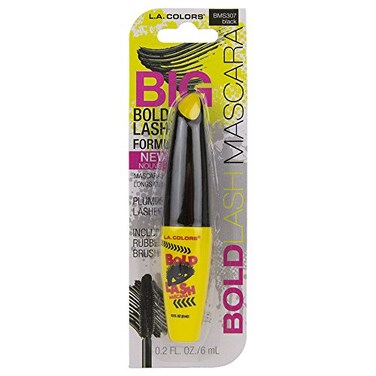 LA Colors Bold Lash Mascara Black 004 Fluid Ounce