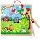 Imagination Generation Wooden Wonders Lift  Look Magnetic GameKids 18 Monthsfor Dexterity Motor SkillsBug Catcher
