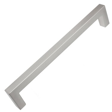 GlideRite Hardware 21683160SN50 Solid Square Slim Cabinet Bar Pulls 50 Pack 625 Satin Nickel