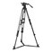 Manfrotto Nitrotech N12 Fluid Video Head  545GB Twin Leg Ground Spreader Tripod 669 Max Height 264 lbs Capacity