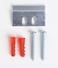 Frameware 10 Pack of Heavy Duty Cleats  2 Cleats with Screws and Anchors