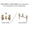 Pfister Weller Roman Tub Trim Valve Not Included 2Handle 3Hole Install Brushed Nickel Finish RT65WRK