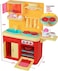 Click N Play 22 Piece 18 Doll Kitchen Play Station with Accessories Lights and SoundsPerfect for 18 Inch Dolls