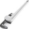 VEVOR 36Inch Aluminum Straight Pipe Wrench Ideal for 2 to 312 Pipe Adjustable Plumbing Pipe Wrench Heavy Duty 5 Jaw capacity Plumbers Pliers Tool