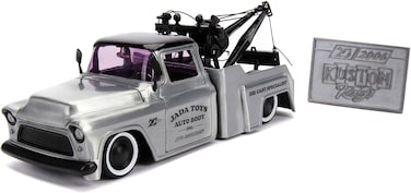 124 Jada 20  K Kings  55 Chevy Stepside Bare Metal ModelJD31087