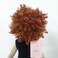 MUZIWIG Heat Resistant Afro Tiny Curls Finished Short Cut Doll Wigs for 18 Height Doll with 1011inch Hair Wig Wigs for Small Dolls Doll Wigs 12 in Circum