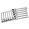 12pcs FlexHead Combination Wrench Set Ratcheting Duo Metric SAE
