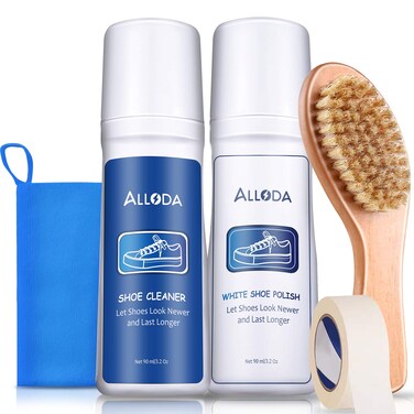 Alloda Shoe CleanerShoe Whitener Sneaker Cleaner BrushShoe Cleaning Kit