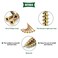 Keadic 190Pcs 10 58 to 212 Zinc Plated Bugle Head Coarse Thread Drywall Screw Assortment Kit Wood Self Tapping Screws for Drywall Sheetrock Drilling Boards and More 7 Sizes