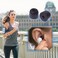ZNARI Earphone Earbud Foam Tips  T500  MEDIUM SIZE 10 Black 1 Red 1 Blue  6 Pairs