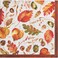 Fall Give Thanks Beverage Napkins 16 Count