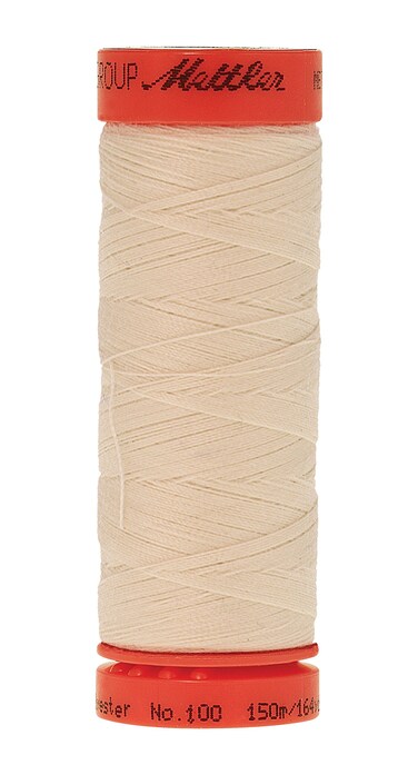 Mettler Metrosene 100 Core Spun Polyester Thread 165 yd Muslin