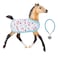 Breyer Traditional Series Milo  Foal with Friendship Bracelet  Model Horse Toy  75 x 75  19 Scale  Model  1795Multicolor