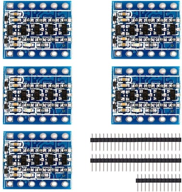 XCSOURCE 5PCS IIC I2C Logic Level Converter BiDirectional Module 5V to 33V TE291